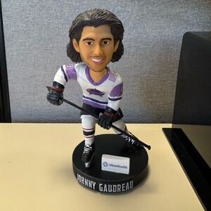 Johnny Gaudreau CBJ Hockey Fights Cancer Collectible Bobblehead